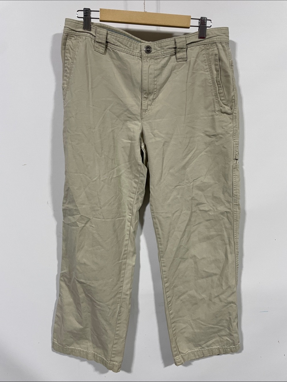 Columbia Men's Light Khaki Cotton Chinos